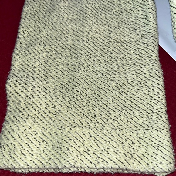 Soft Surroundings lime green Woven sweater button neck Pullover Henley, cotton L - Picture 14 of 14